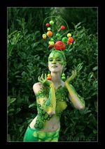 Bodypainting detajl